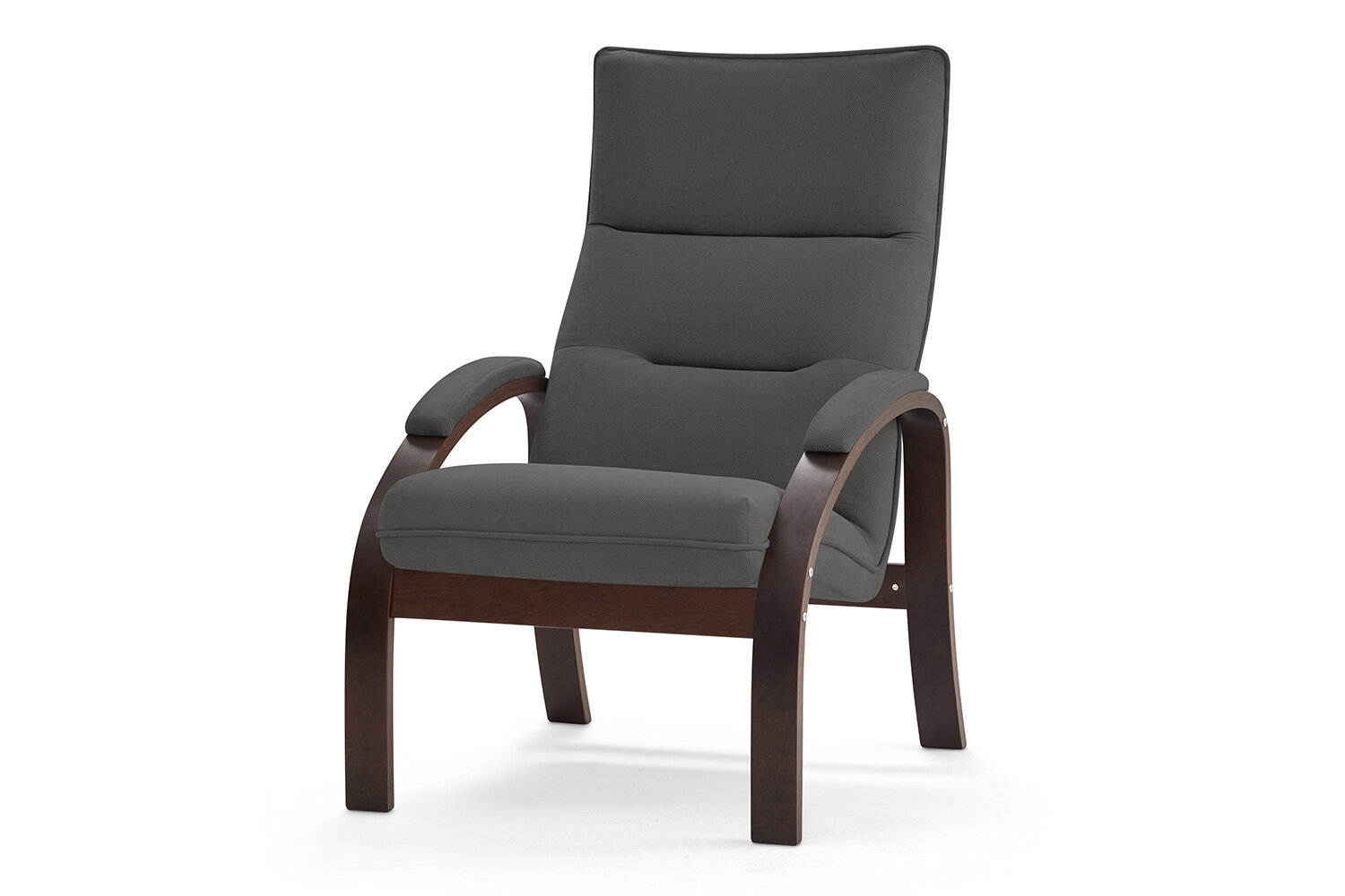 Кресло SCANDICA Скаген, 67,5х111х74 см, цвет темно-серый