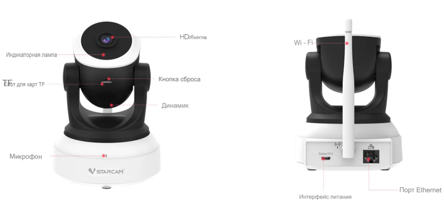 IP камера VStarcam C8824WIP (C24S)