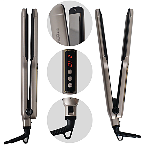 Профессиональная плойка для волос Rozia Выпрямитель для волос Утюжок Щипцы Rozia Уход за волосами Cеребристый 599000₽