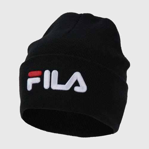 Шапка Fila, размер OneSize, черный