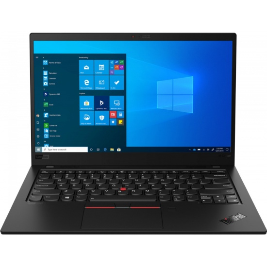 Ноутбук Lenovo ThinkPad X1 Carbon Gen 10 OLED 2.8K (2880x1800) 21CB007ART Черный 14" Core i7-1260P, 16ГБ LPDDR5, 512ГБ SSD, Iris Xe, Windows 11 Pro