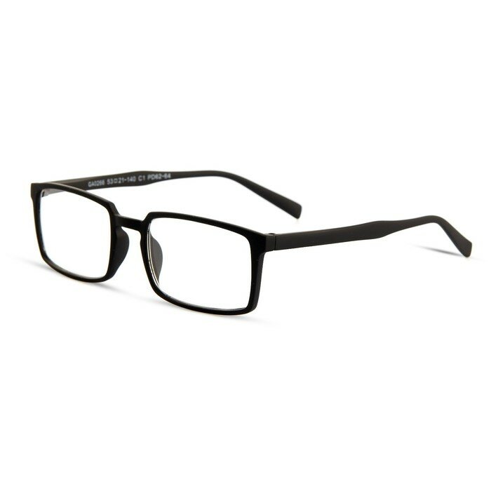 Готовые очки GA0266 (Цвет: C1 черный; диоптрия: -1; тонировка: Нет)
