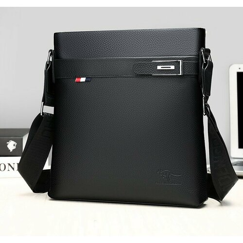 фото Сумка планшет porfetto prft100205black, фактура гладкая, черный