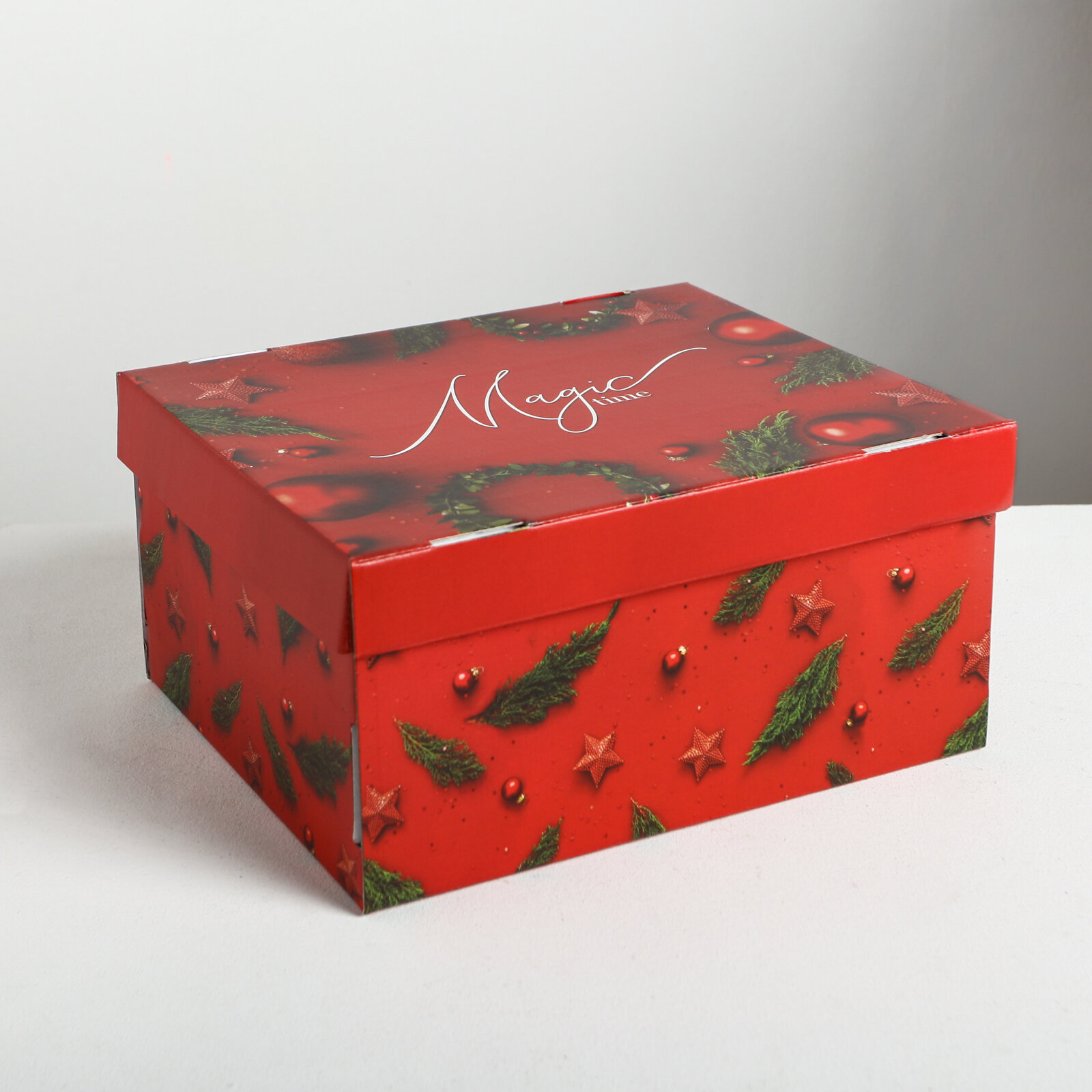 Коробка подарочная Дарите счастье Magic time 30x15x24.5 см