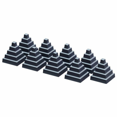 Комплект чугунных пирамид для каменки GFS (9 шт)