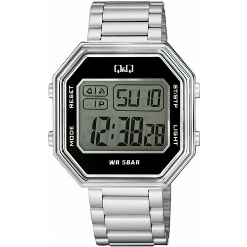 фото Наручные часы q&q часы наручные q&q m206-006, серый