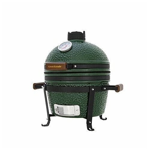 

Керамический гриль Green Kamado S Зеленый