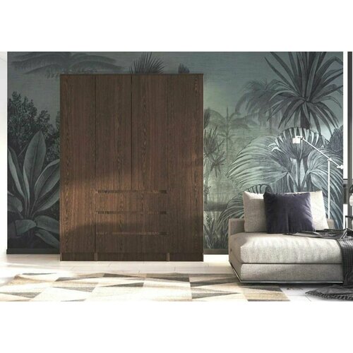 Шкаф распашной Мальм 160 венге