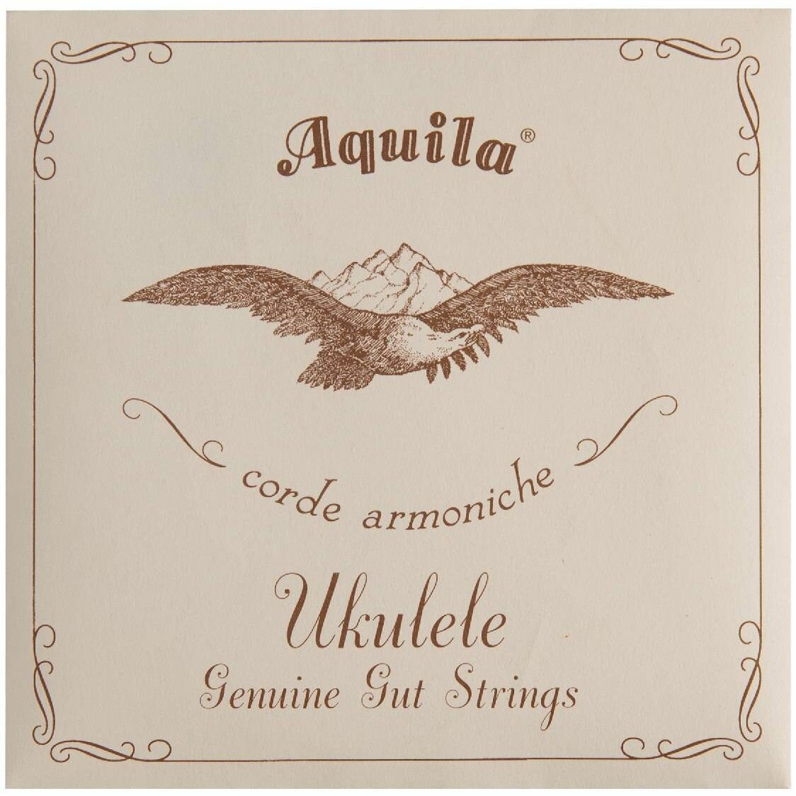 Aquila GENUINE GUT 1U - (High G-C-E-A) Жильные струны для укулеле сопрано
