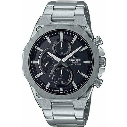 Наручные часы CASIO Edifice EFS-S570D-1A, серебряный, черный