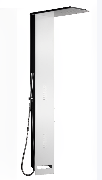 Душевая панель Cerutti Spa Korra B CT9258 черная - фото №4