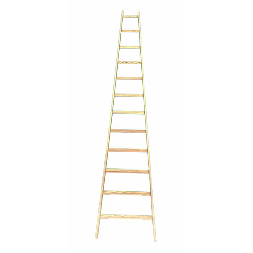 Приставная Деревянная Лестница Sevenberg Пирамида С Расширенным Основанием 12 Ступеней