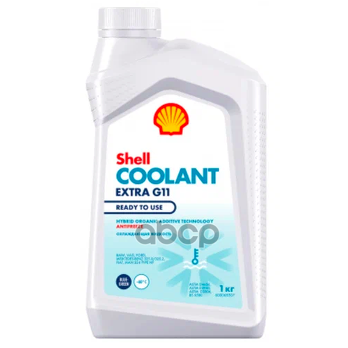 Антифриз Coolant Extra G11 1Л Готовый Shell арт 550062769 612₽