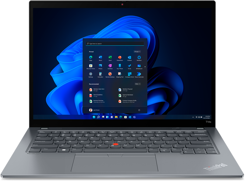 Ноутбук Lenovo ThinkPad T14s Gen 3 14" WUXGA IPS/Core i7-1260P/16GB/512GB SSD/Iris Xe Graphics/LTE/Windows 11 Pro/RUSKB/серый (21BSS56M00)