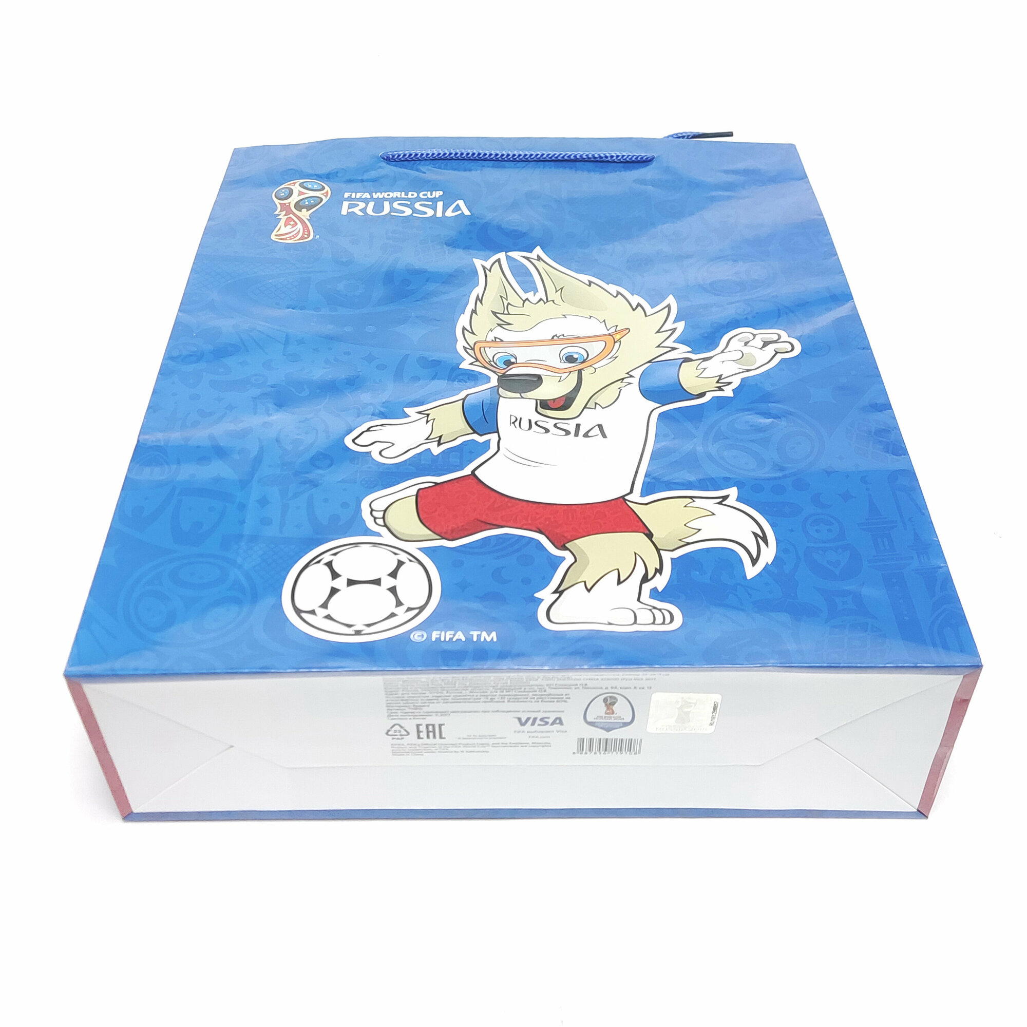 Подарочный пакет 1Toy FIFA 2018 бум.глянц. (Синий) 35 х 28 х 9 см 2018 FIFA World Cup Russia™ - фото №8