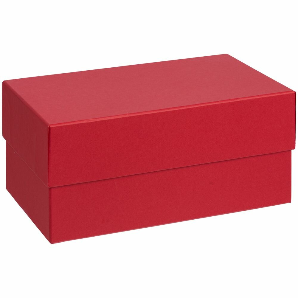 Коробка Storeville, малая, красная, 21,1х11,8х9,8 см; внутренние размеры: 20,2х10,8х9,5 см, переплетный картон