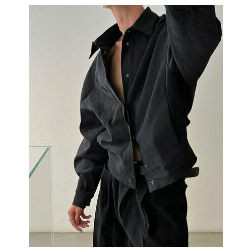 фото Рубашка chernim cherno, размер onesize, черный