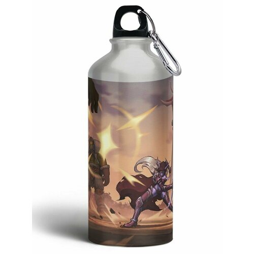 Бутылка спортивная, туристическая фляга, игры world of warcraft - 7193