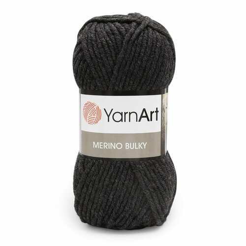 Пряжа 5 шт YarnArt Merino Bulky серый (359)