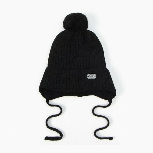 Шапка детская А52170 цвет черный р 52-54 1659₽