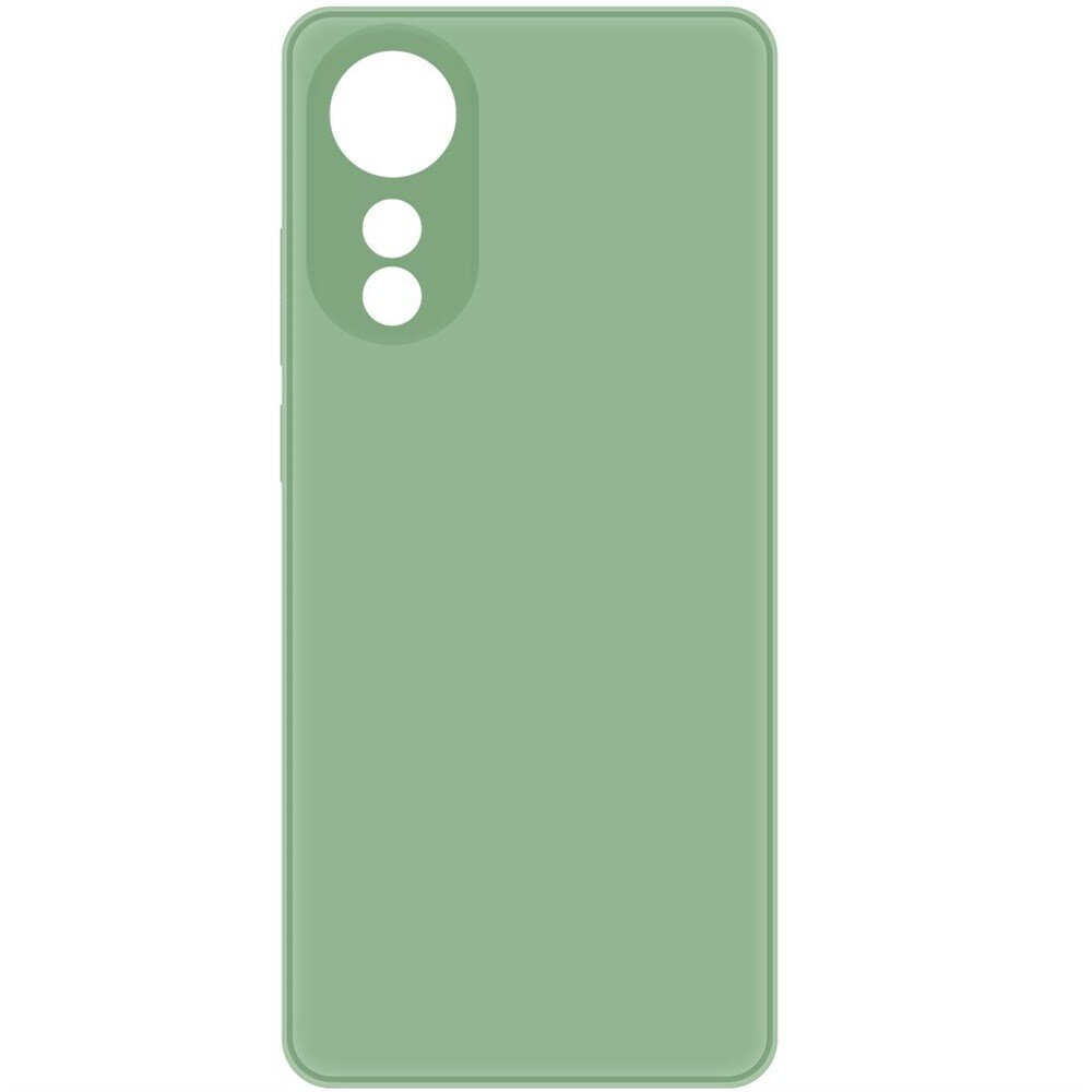Чехол-накладка Krutoff Silicone Case для OPPO A78 4G зелёный