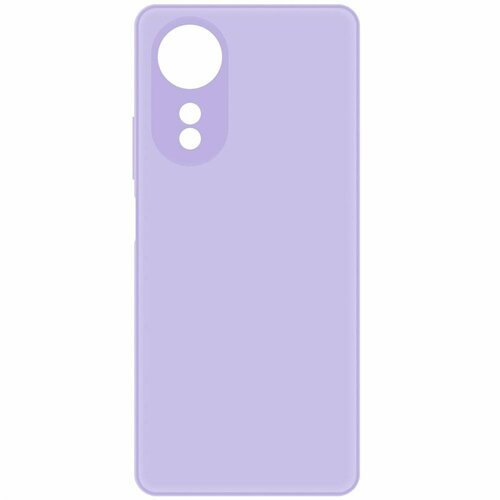 Чехол-накладка Krutoff Silicone Case для OPPO A58 4G лаванда чехол накладка krutoff silicone case для realme 10 4g лаванда