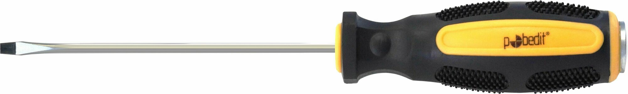 фото Отвертка шлицевая ударная Pobedit Cr-V SL 4 х 200 мм