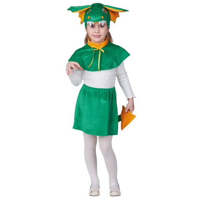 Батик Карнавальный костюм для девочки Дракоша, рост 110 см 23-66-110-56