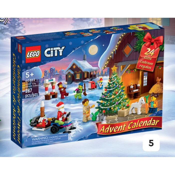 Адвент календарь LEGO City 60352