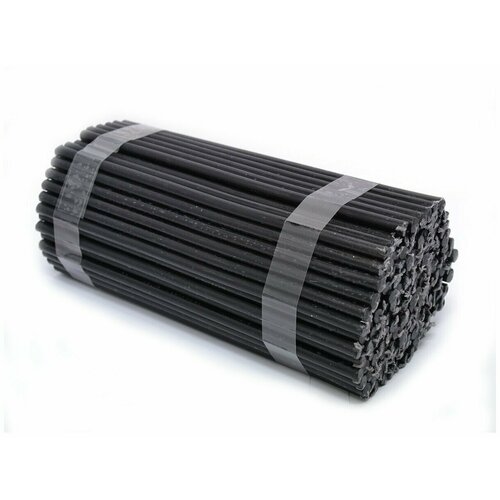 Свечи Восковые черные №10, 140 шт