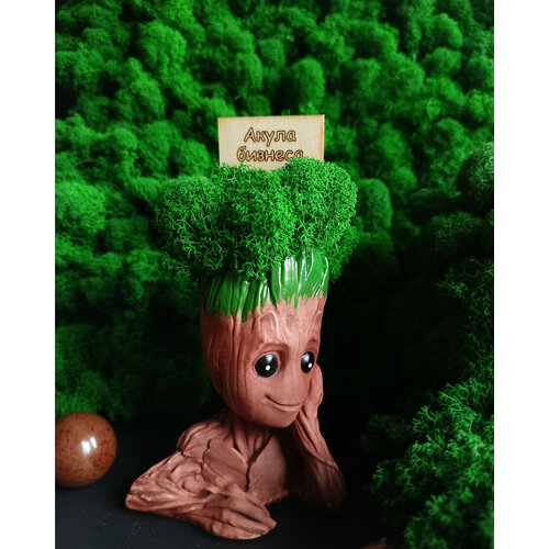 Грут со мхом + стик 