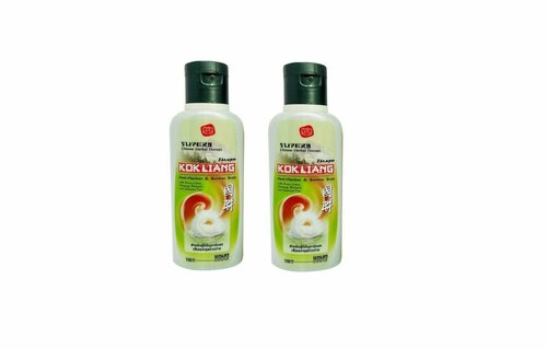 Шампунь для волос Kokliang, Chinese Herbal Therapy Anti-Hairloss & Soothes Scalp Shampoo, против перхоти, натуральный, 100 мл, 2 уп