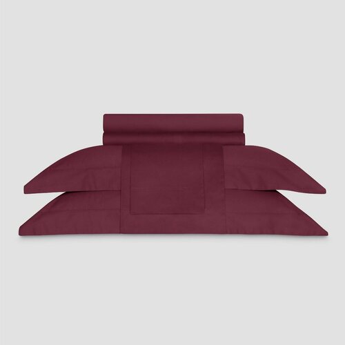 Роял бордовый Пододеяльник 200Х210 1 пр хлсат 8550₽