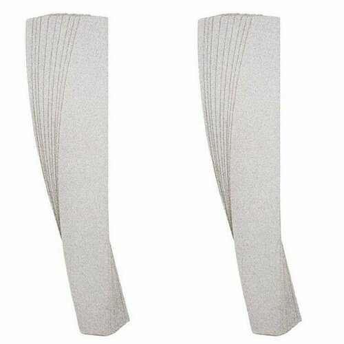 Файлы для маникюра и педикюра NAILPRO, White, сменные, без вспенки, лодка, 180 грит, 25 шт, 2 уп.