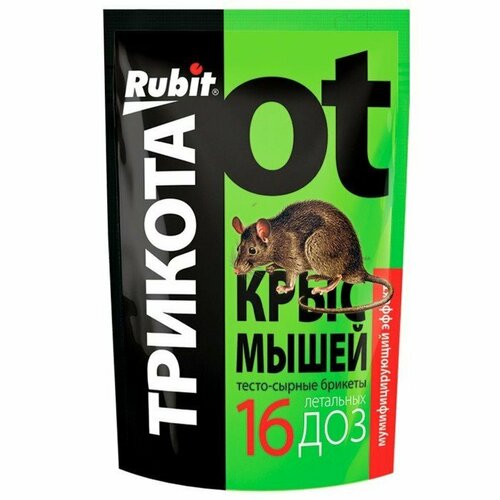 Тесто-брикеты "Rubit" ТриКота, 16 доз, 150 г (комплект из 12 шт)