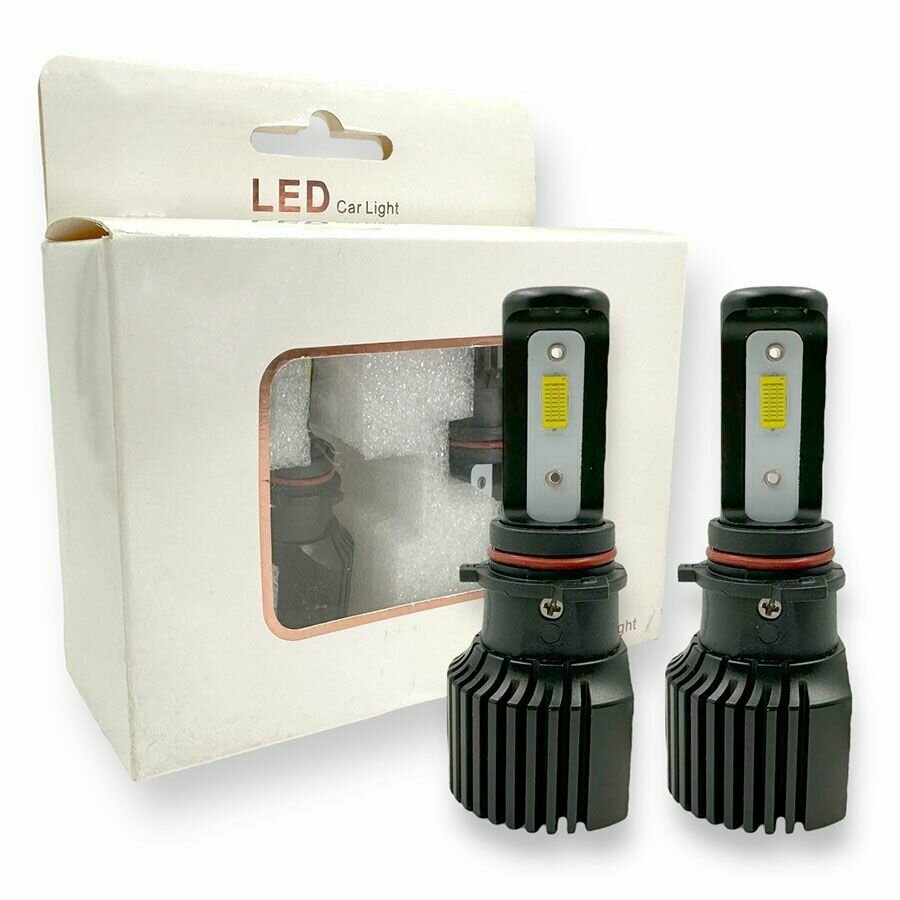Светодиодные автомобильные лампы LED v5e, цоколь P13W белый цвет (2 лампы)