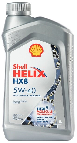 Масло моторное синтетическое Shell Helix HX8 5W40 1л