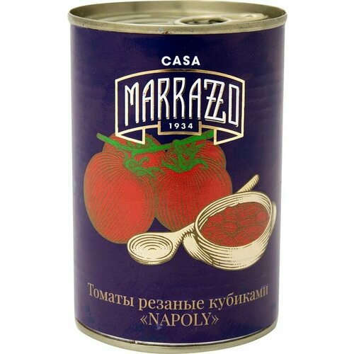 Томаты Casa Marrazzo Napoly резаные 400г