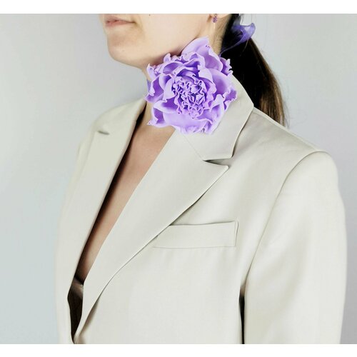 Чокер Milotto, длина 9 см, фиолетовый