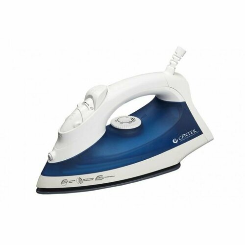 Утюг Centek CT-2318 1800 Вт 230 мл керамическая подошва голубой 315700₽