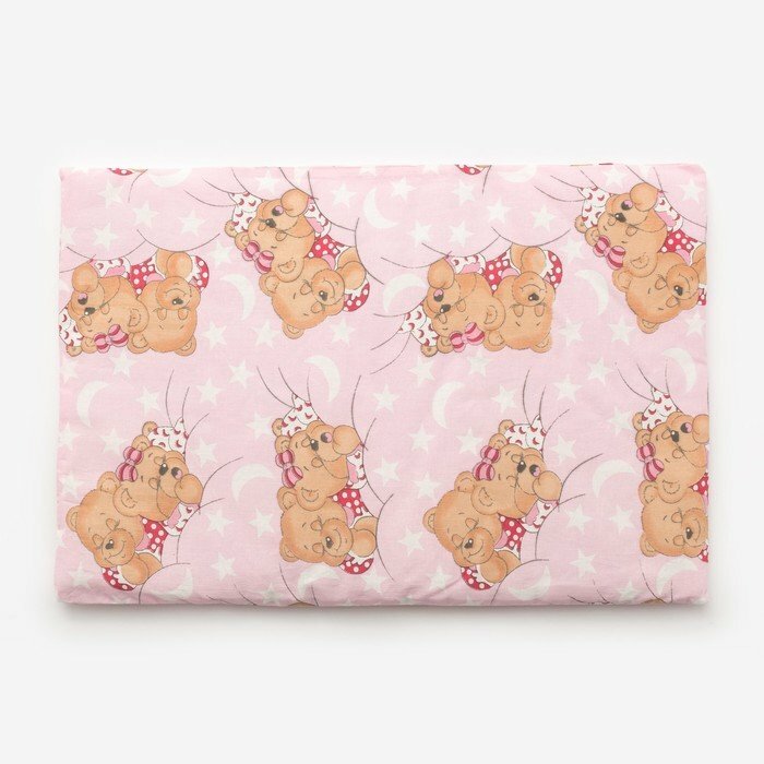 фото Подушка, размер 40х60 см, цвет розовый, набивка микс 224 (комплект из 5 шт)