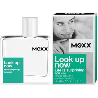 Mexx Мужской Look Up Now Life Is Surprising For Him Туалетная вода (edt) 50мл