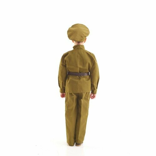 Карнавальный костюм Сержант, 5-7 лет, рост 122-134 см костюм карнавальный военный для мальчика сержант детский 5 7лет 122 134 см