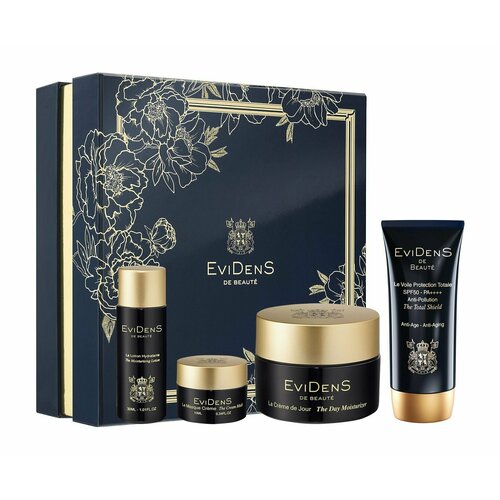 Набор для увлажняющего ухода за кожей лица Evidens de Beaute The Essential Collection увлажняющий интенсивный дневной крем для лица ansaligy intensive moisturizing day face cream 50 мл