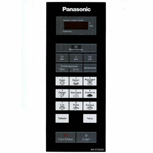 Panasonic A630Y41T0HZP Сенсорная панель для СВЧ (микроволновой печи) NN-ST342WZPE