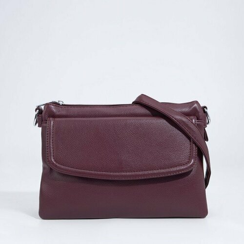 фото Сумка кросс-боди , бордовый нет бренда