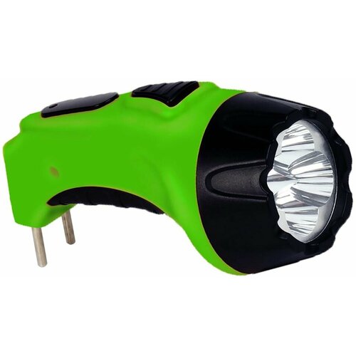 фонарь gauss gfl105 черный Фонарь ручной Gauss GFL105 7LED 60lm lead acid 700mAh LED х2шт