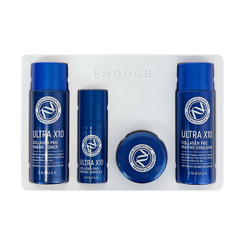 EnoughАнтивозрастной миниатюр с коллагеномPremium Ultra X10 Special Edition Kit 4 Set 1399₽