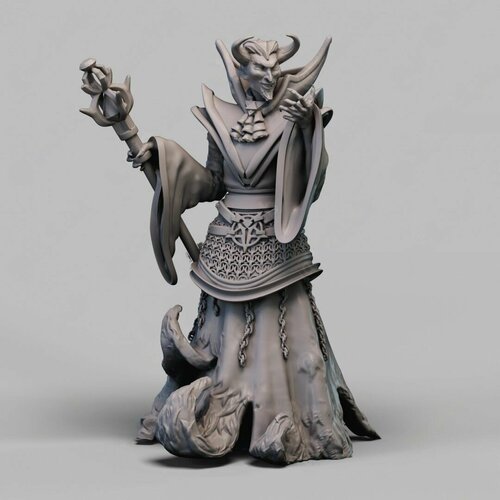 Игровая фигурка Asmodeus the Father of Lies, Lord of Hell - 2moronic Miniatures 75mm (2moronic Miniatures, DND)