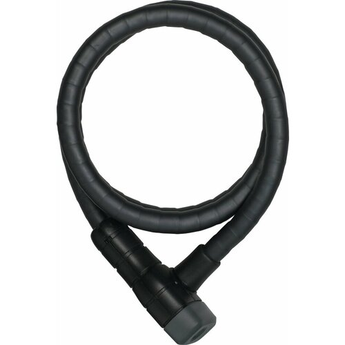 фото Замок 05-0013412 вело трос 15мм ключ microflex 6615k/120см класс защиты 5/15, 700гр черный abus